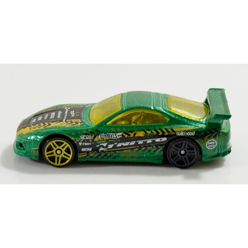 Hot Wheels Toyota Supra Kids 1:64 Green Nitto Drift Series Diecast Car